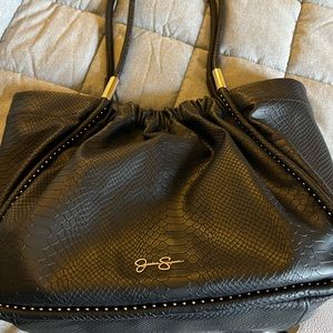JS black purse